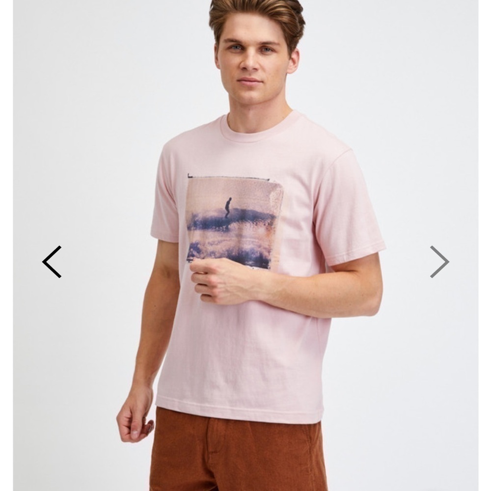 Gap x Thomas Campbell Art tshirt surf pink